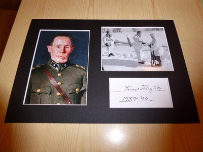 Simo Häyhä valokuvat A4 paspis