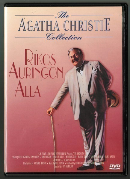Rikos auringon alla (1982) Agatha Christie -klassikko