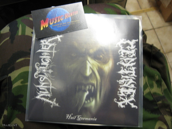 NUNSLAUGHTER / EENTINEX -HAIL GERMANIA NEW/UUSI 7"