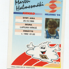 Purkkakuva EM Helsinki 1994 Martti Halmesmäki. - pikkukuva 2
