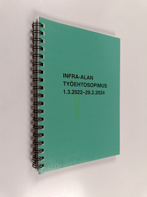 Infra-alan työehtosopimus 2022-2023