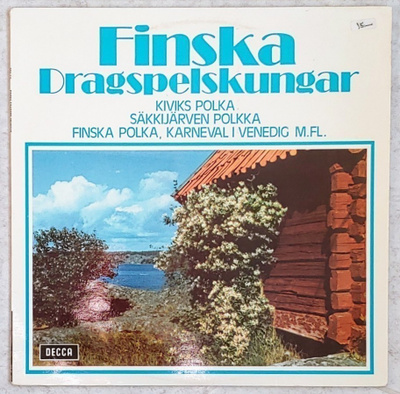 FINSKA DRAGSPELKUNGAR – Ruotsal. Decca kokoelma-LP 1974