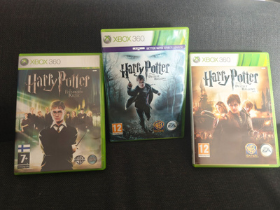 Harry Potter Xbox 360 pelejä