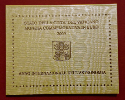 Vatikaani 2 € 2009, Tähtitiede.