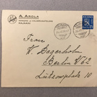 Firmakuori, A. Arola Kajaani Berliini 1934 - pikkukuva 1