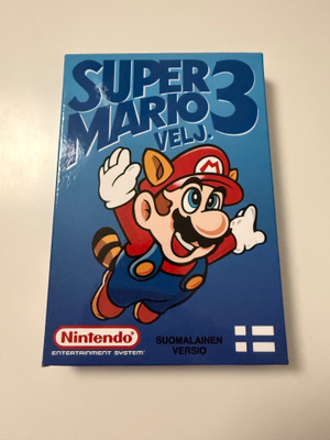 Super Mario 3 Suomijulkaisu uusi NES