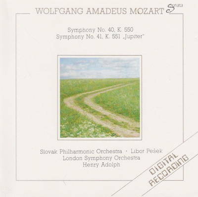 CD: Mozart: Symphony No. 40 ja No. 41