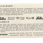 Purkkakuva  Hellas VILLIELÄIMIÄ n:o 88 - pikkukuva 2