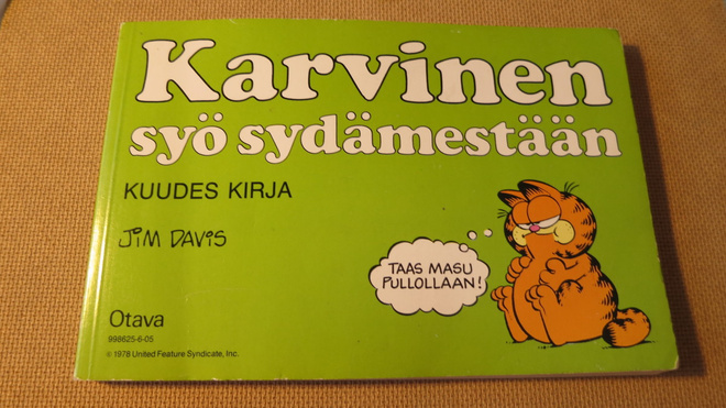 Jim Davis: Karvinen 6 - syö sydämestään