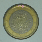 2003 SAN MARINO 1 euro - pikkukuva 1
