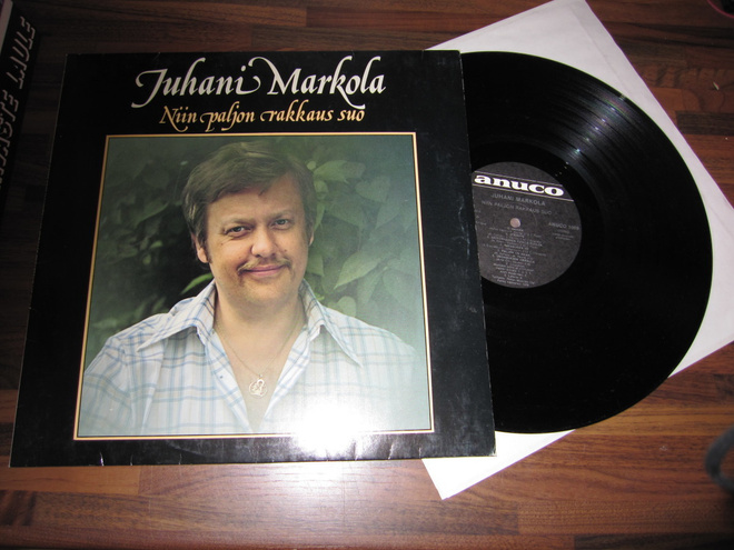 JUHANI MARKOLA LP : Niin paljon rakkaus suo. (ANUCO 1009)