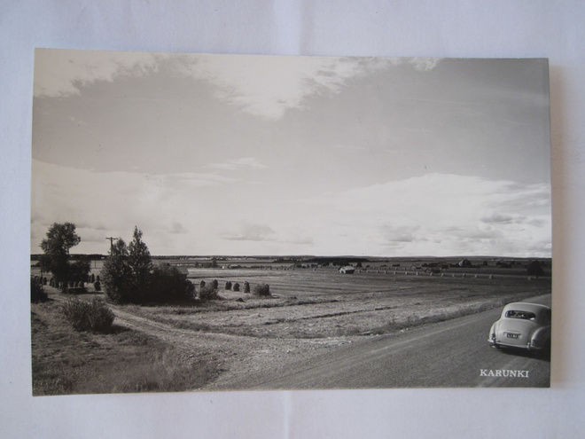 VANHA Postikortti Karunki Tornio 1950-l Alkup.Mallikappale