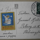 Anders Olsson: Tonttu hiihtää kylään, p. 1947 + Tubi-joulum. - pikkukuva 2