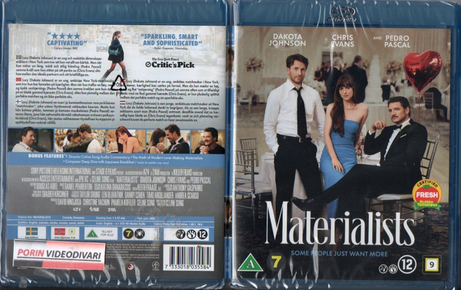 Materialists	(17 685)	UUSI	-FI-	BLU-RAY		dakota johnson	2025