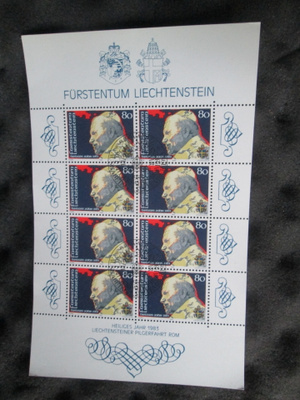 Liechtenstein 1983: Paavi Johannes Paavali II