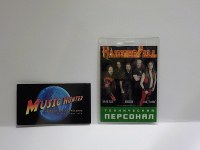 HAMMERFALL BACKSTAGE PASSI .