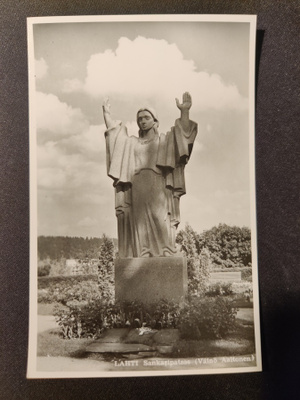 VANHA Postikortti Lahti 1950-l Alkup.Mallikappale