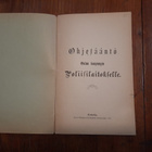 ohjesääntö Oulun kaupungin poliisilaitokselle v-1902 - pikkukuva 3