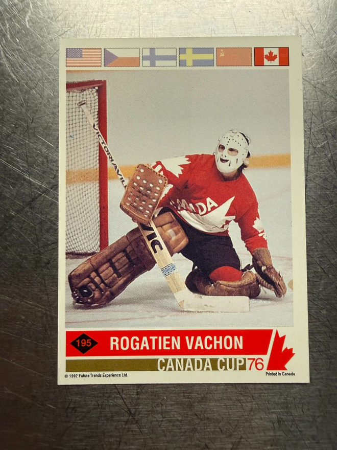 1992 Future Trends '76 Canada Cup #195 Rogatien Vachon AS