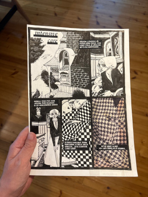 Hans Nissen: sarjakuvaoriginaali Moss side story