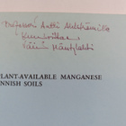 Väinö Mäntylahti : Determination of plant-available manga... - pikkukuva 2
