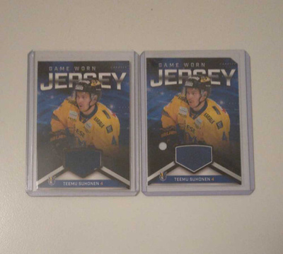 18-19 Cardset Teemu Suhonen, Jukurit Jersey /128