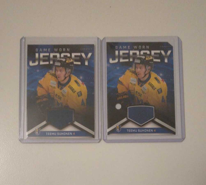 18-19 Cardset Teemu Suhonen, Jukurit Jersey /128