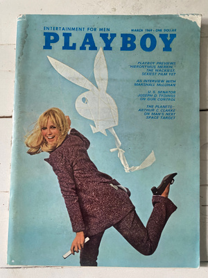 Playboy - March 1969 - hyväkuntoinen