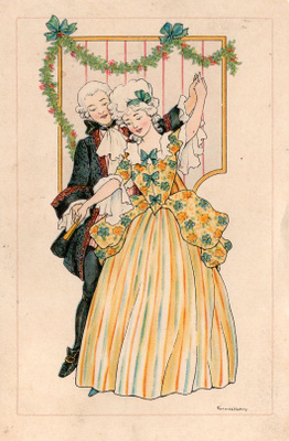 Vanha taidekortti-tanssijat, Florence Hardy