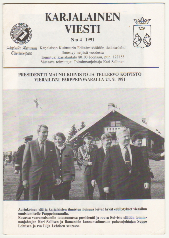 Karjalainen viesti 4/1991