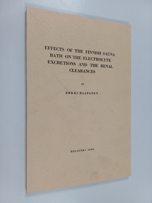 Erkki Haapanen : Effects of the Finnish sauna bath on the...
