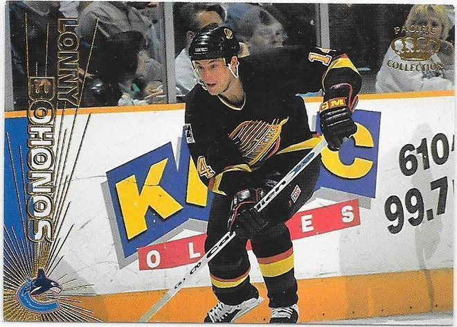 1997-98 Pacific #310 Lonny Bohonos Vancouver Canucks