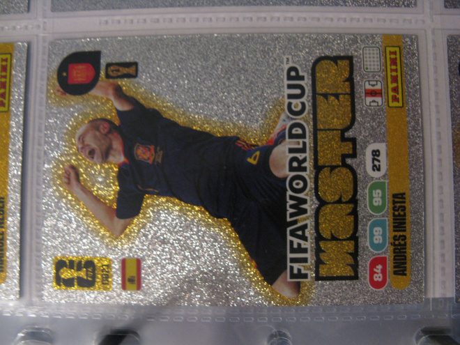 FIFA World Cup  2026 Panini Adrenalyn XL MASTERS Iniesta