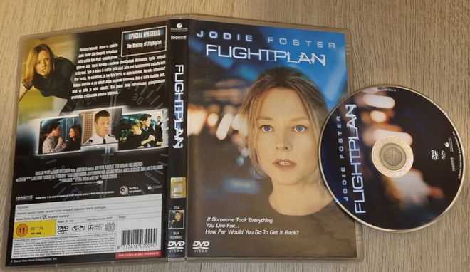 DVD Flightplan FI Jodie Foster