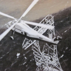 6xVANHA Lehdistö Valokuva Helikopteri Sikorsky Boeing 1960-l - pikkukuva 3