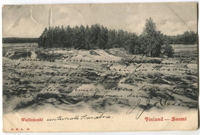 Vallinkoski (Jääski), kulkenut 1902