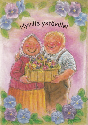 TERHO PELTONIEMI - EMÄNTÄ, ISÄNTÄ JA KUKKAKORI