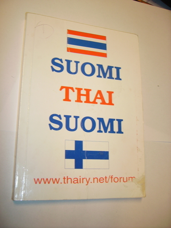 Sanakirja SUOMI - THAI - SUOMI (Sis.postikulut)