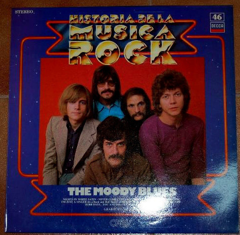 Moody Blues - Historia De La Musica Rock LP Vinyyli