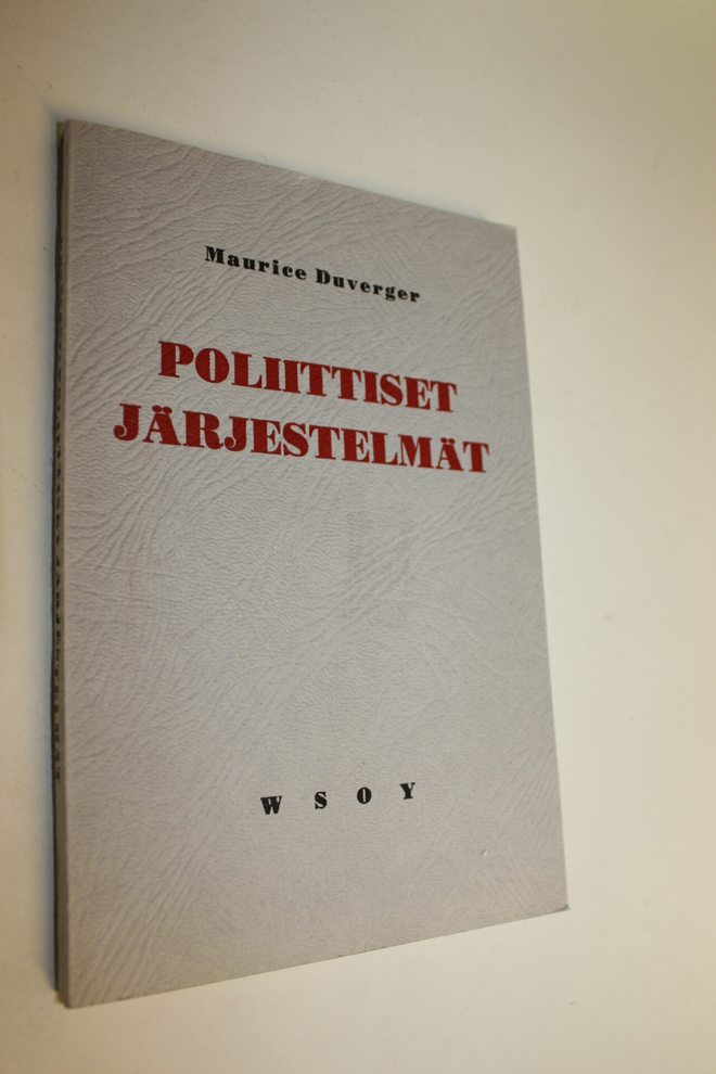 Maurice Duverger : Poliittiset järjestelmät