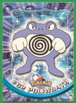 Pokémon 1999 Topps Poliwrath