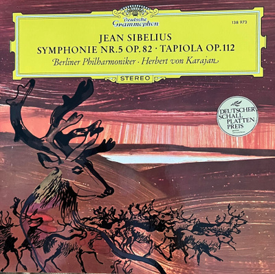 Sibelius - 5. Sinfonia & Tapiola LP