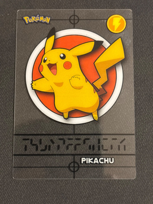 Pikachu *Magic Message Cards* Pokemon
