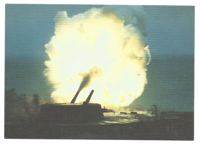 JÄREÄ RANNIKKOTYKKI AMPUU - OBUHOV 305 mm - RANNIKKOTYKISTÖ