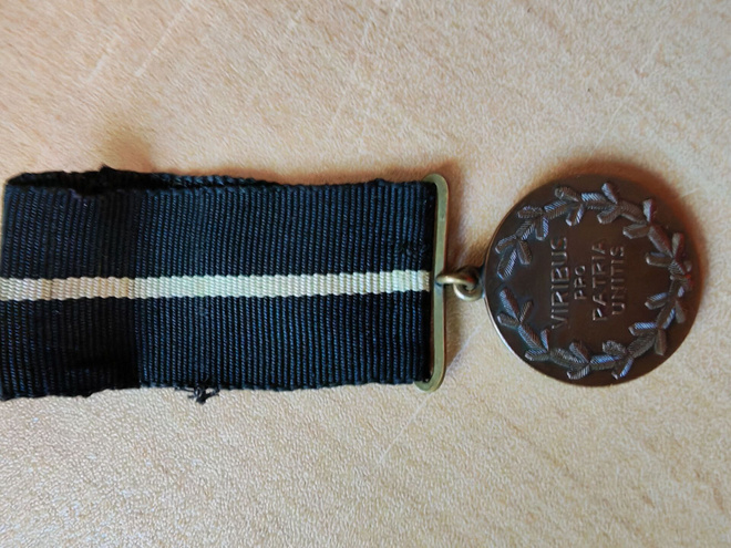 Jääkäriaktivisti mitali