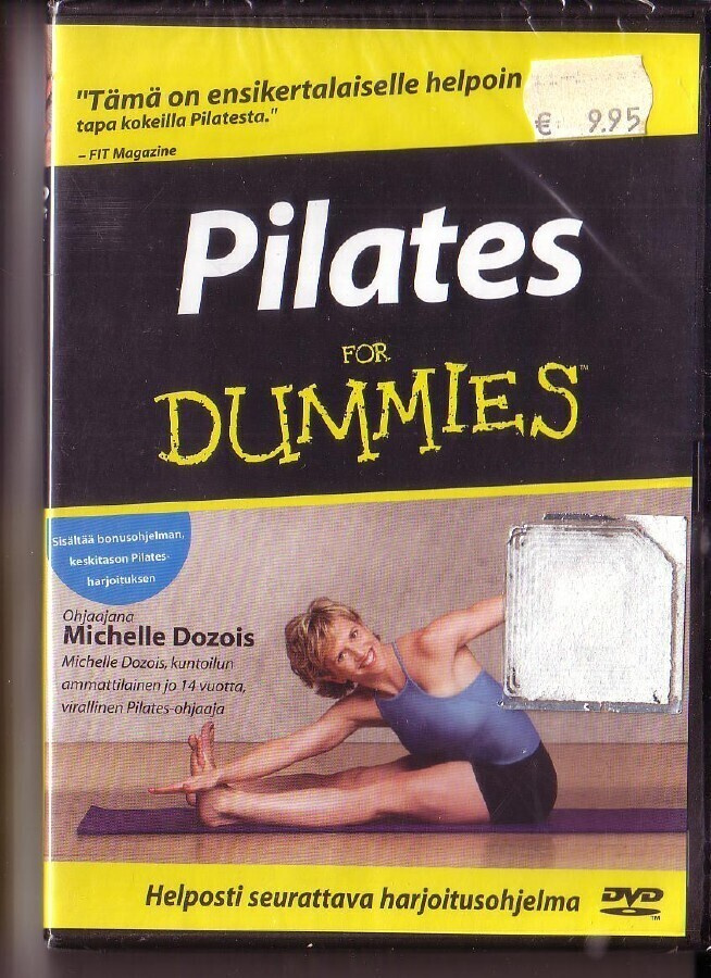 dvd, Pilates for Dummies - UUSI / New [ohjattu kuntoiluohjel