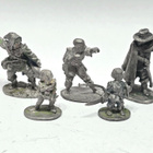 5kpl metallisia figuureita [G73] - pikkukuva 1