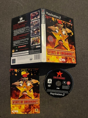 State Of Emergency PS2 (Suomijulkaisu)