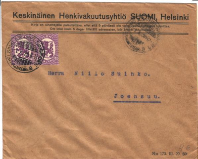 FIRMAKUORI HELSINKI HENKIVAKUUTUSYHTIÖ SUOMI