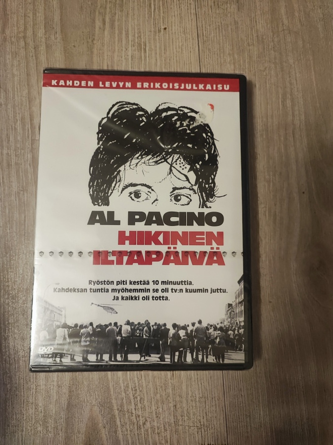 Hikinen iltapäivä UUSI Al Pacino John Cazale